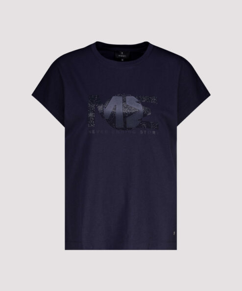 Monari sötétkék strasszos poló - Felső, 7. kép | MyBerill Boutique