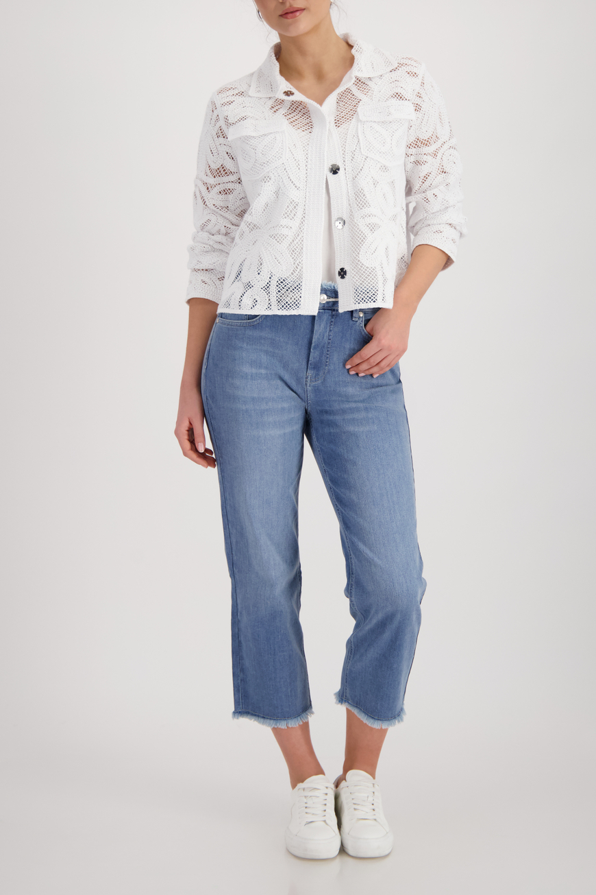 Monari Cornelly mintás kardigán - 3/4-es ujjú, 6. kép | MyBerill Boutique