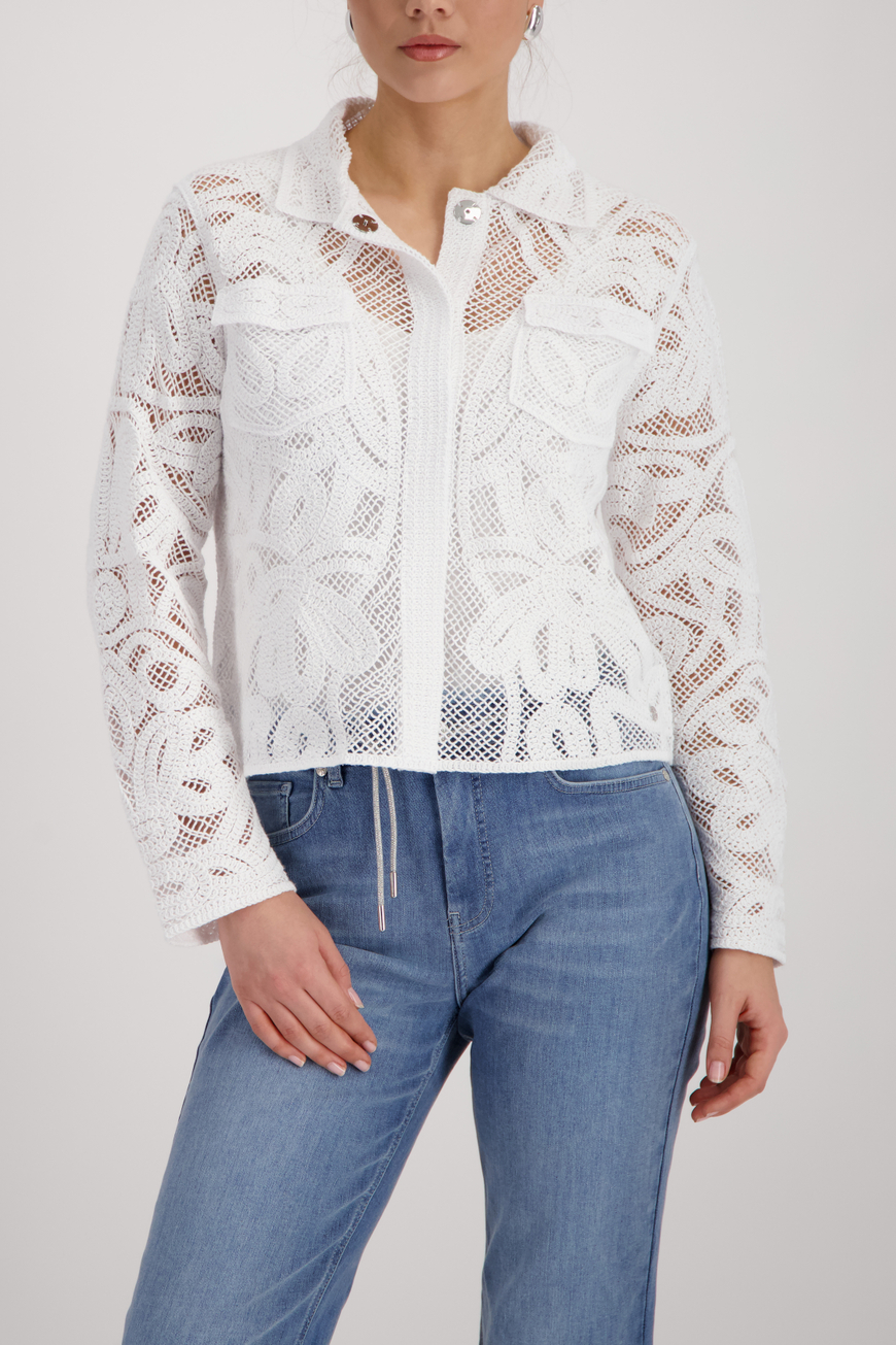 Monari Cornelly mintás kardigán - 3/4-es ujjú, 5. kép | MyBerill Boutique