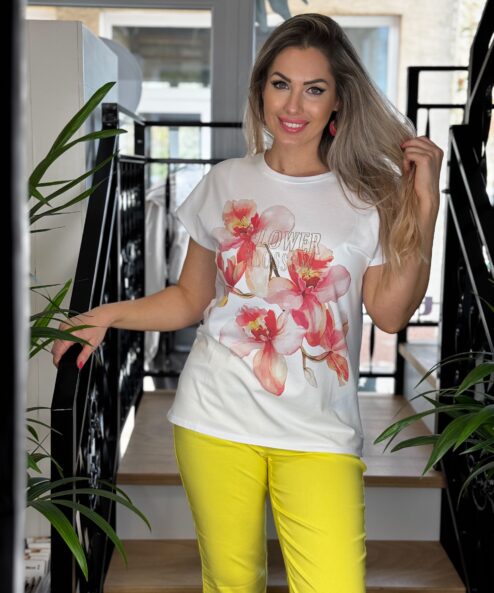 Alternative view of Navigazione orchidea mintás felső