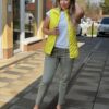 Navigazione Sia 7/8 kényelmes nadrág oliva - keki | MyBerill Boutique
