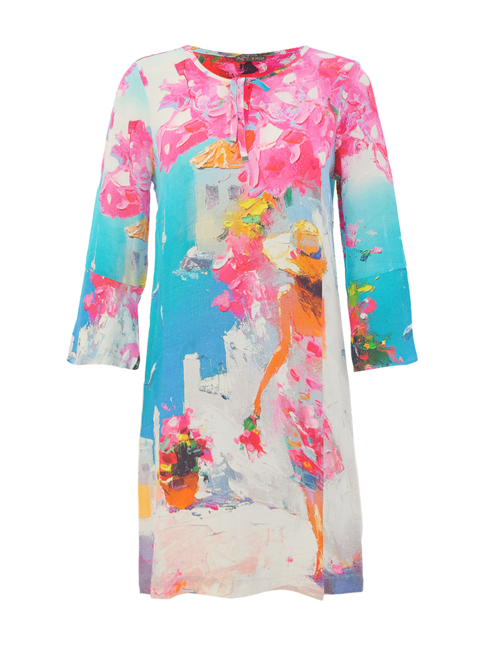 Dolcezza “Nyár Santoriniben”Ruha - 3/4-es ujjú, 2. kép | MyBerill Boutique