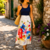 Dolcezza ujjatlan felső (sötétkék) - Dolcezza | MyBerill Boutique