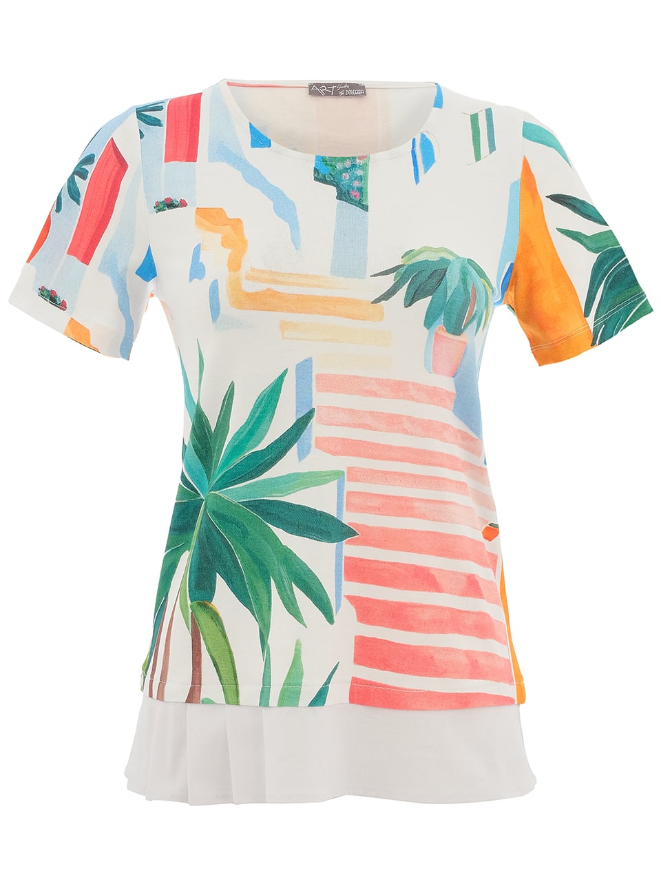 Dolcezza “Edények a lépcsőn” Vékony Blúz - Blúz, 2. kép | MyBerill Boutique