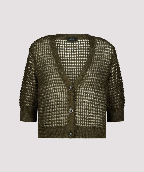 Monari Ajour kardigán zöld - Felső, 7. kép | MyBerill Boutique