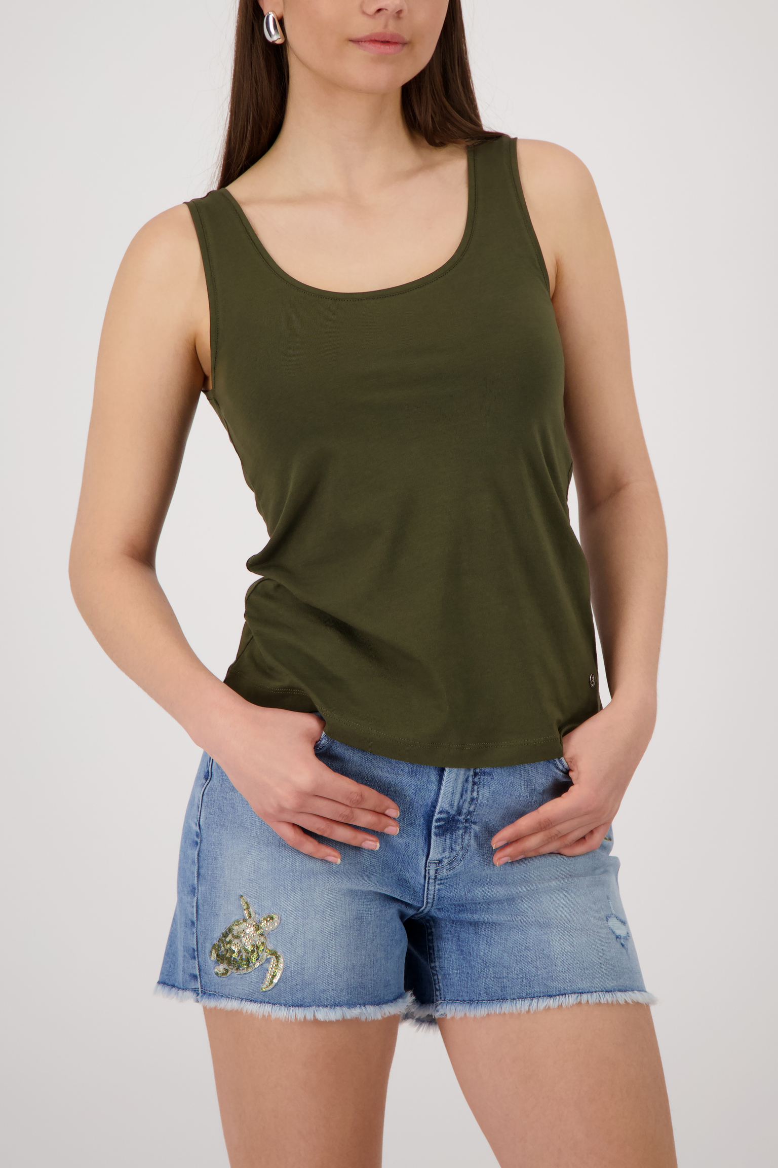Monari basic top zöld - Felső | MyBerill Boutique