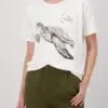 Monari Teknőcmintás póló - bézs | MyBerill Boutique