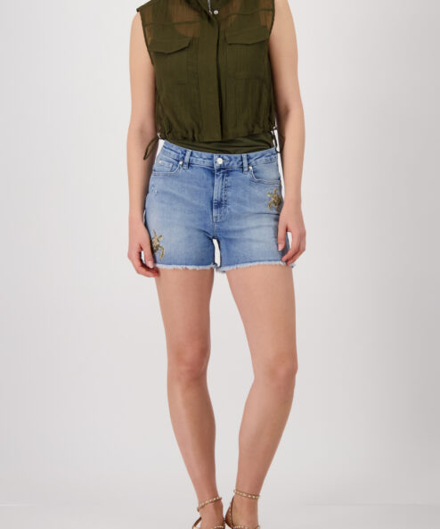 Monari farmer rövidnadrág teknős mintával - kék, 3. kép | MyBerill Boutique