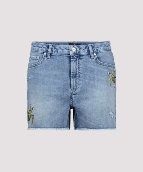 Monari farmer rövidnadrág teknős mintával - kék, 7. kép | MyBerill Boutique