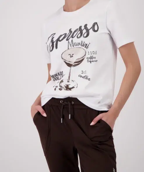 Monari Espresso mintás póló