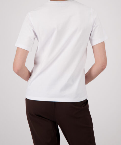 Monari Espresso mintás póló - barna, 6. kép | MyBerill Boutique
