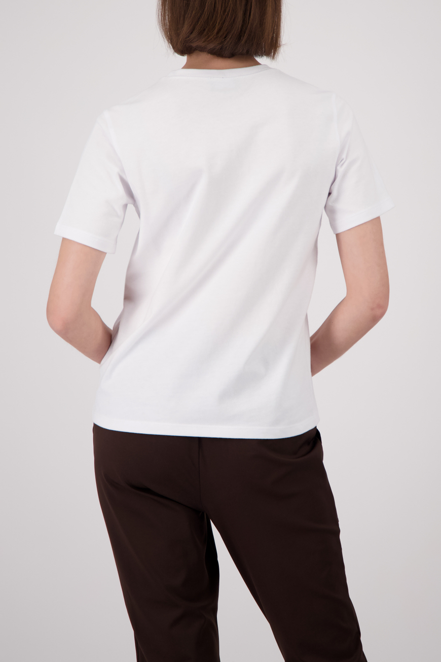 Monari Espresso mintás póló - barna, 6. kép | MyBerill Boutique