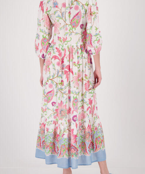 Monari Virágmintás ruha maxi - 3/4-es ujjú, 5. kép | MyBerill Boutique