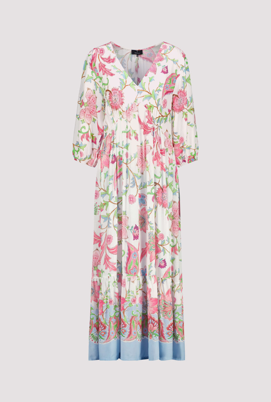 Monari Virágmintás ruha maxi - 3/4-es ujjú, 9. kép | MyBerill Boutique