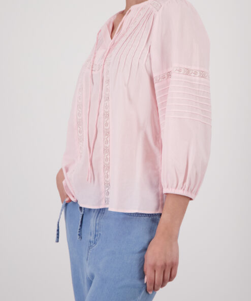 Monari Blúz csipkebetétekkel - 3/4-es ujjú, 6. kép | MyBerill Boutique