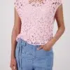 Monari horgolt hatású pamut felső - Felső | MyBerill Boutique