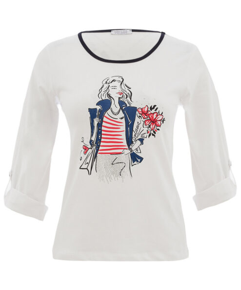 Dolcezza 3/4-es ujjú felső - 3/4-es ujjú, 3. kép | MyBerill Boutique