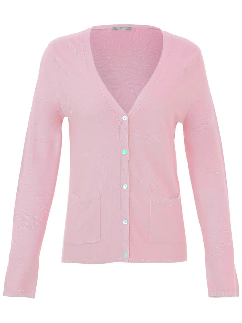 Dolcezza pamut kardigán rózsaszín - Blézer | MyBerill Boutique