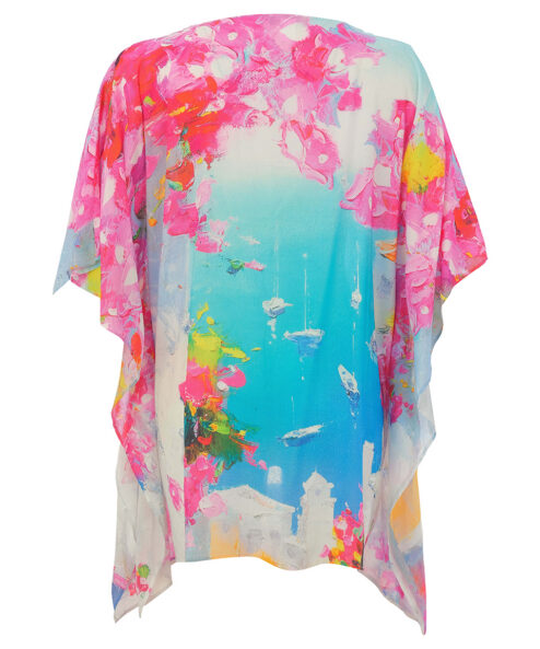 Dolcezza “Nyár Santoriniben” Strandruha - acélkék, 7. kép | MyBerill Boutique