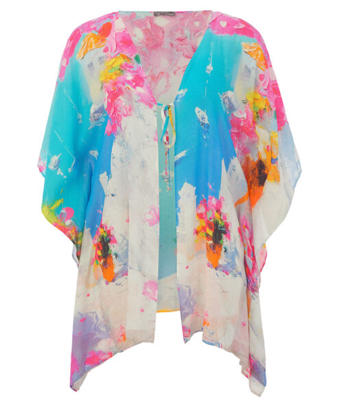 Dolcezza “Nyár Santoriniben” Strandruha - acélkék, 5. kép | MyBerill Boutique