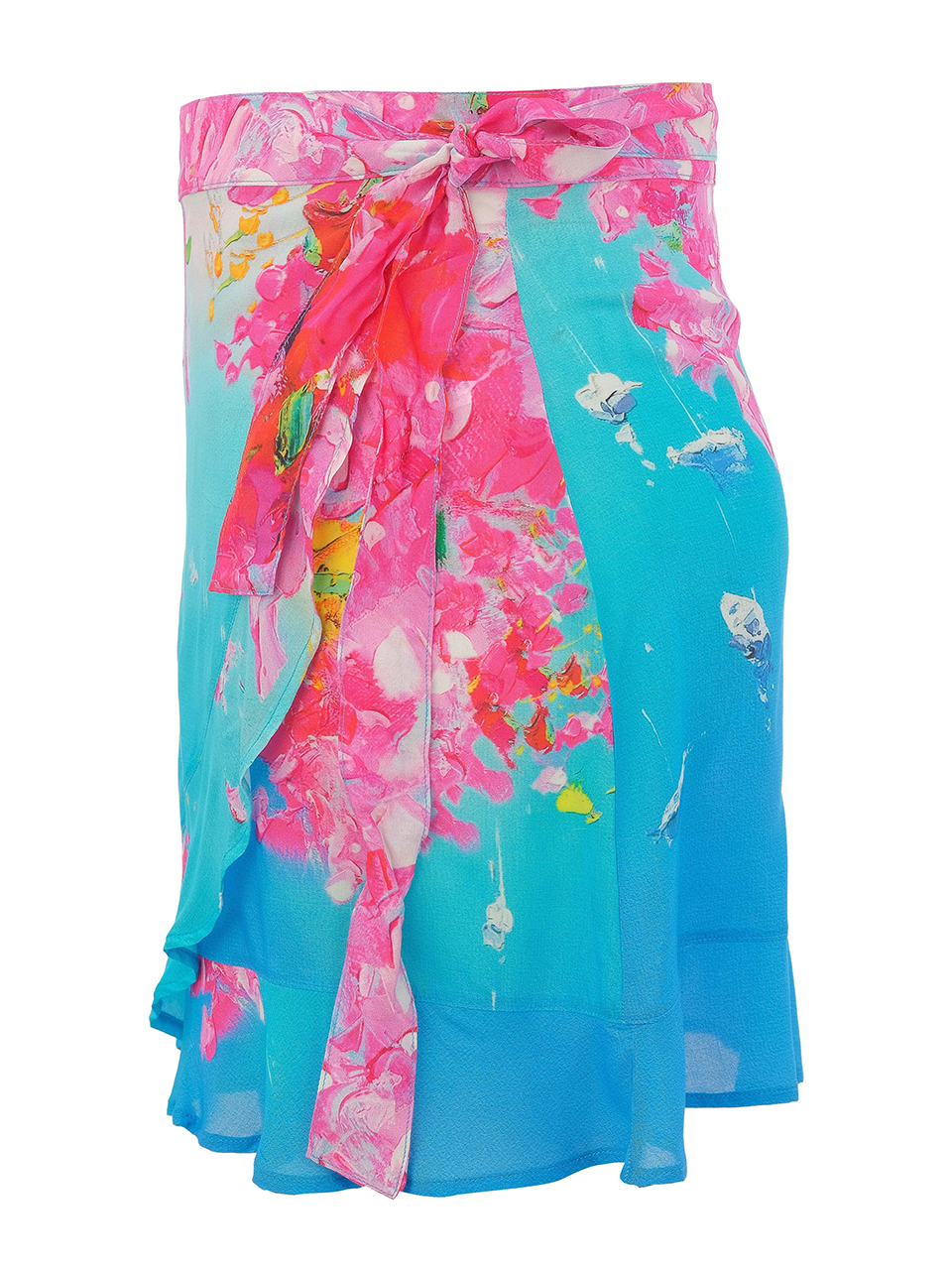 Dolcezza “Nyár Santoriniben” Strandszoknya - acélkék, 4. kép | MyBerill Boutique