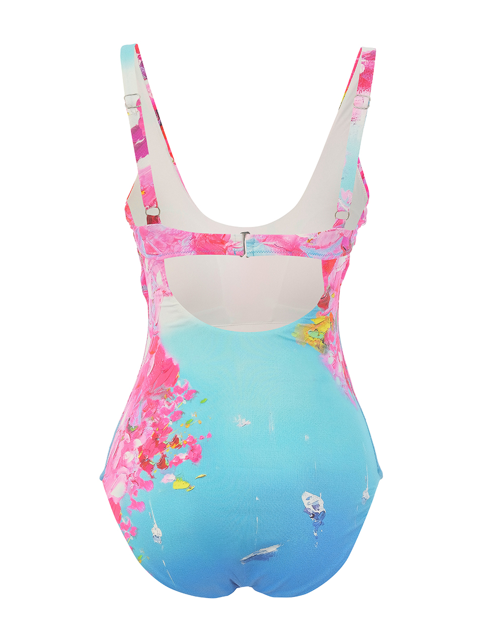Dolcezza “Nyár Santoriniben” egyrészes fürdőruha - acélkék, 3. kép | MyBerill Boutique