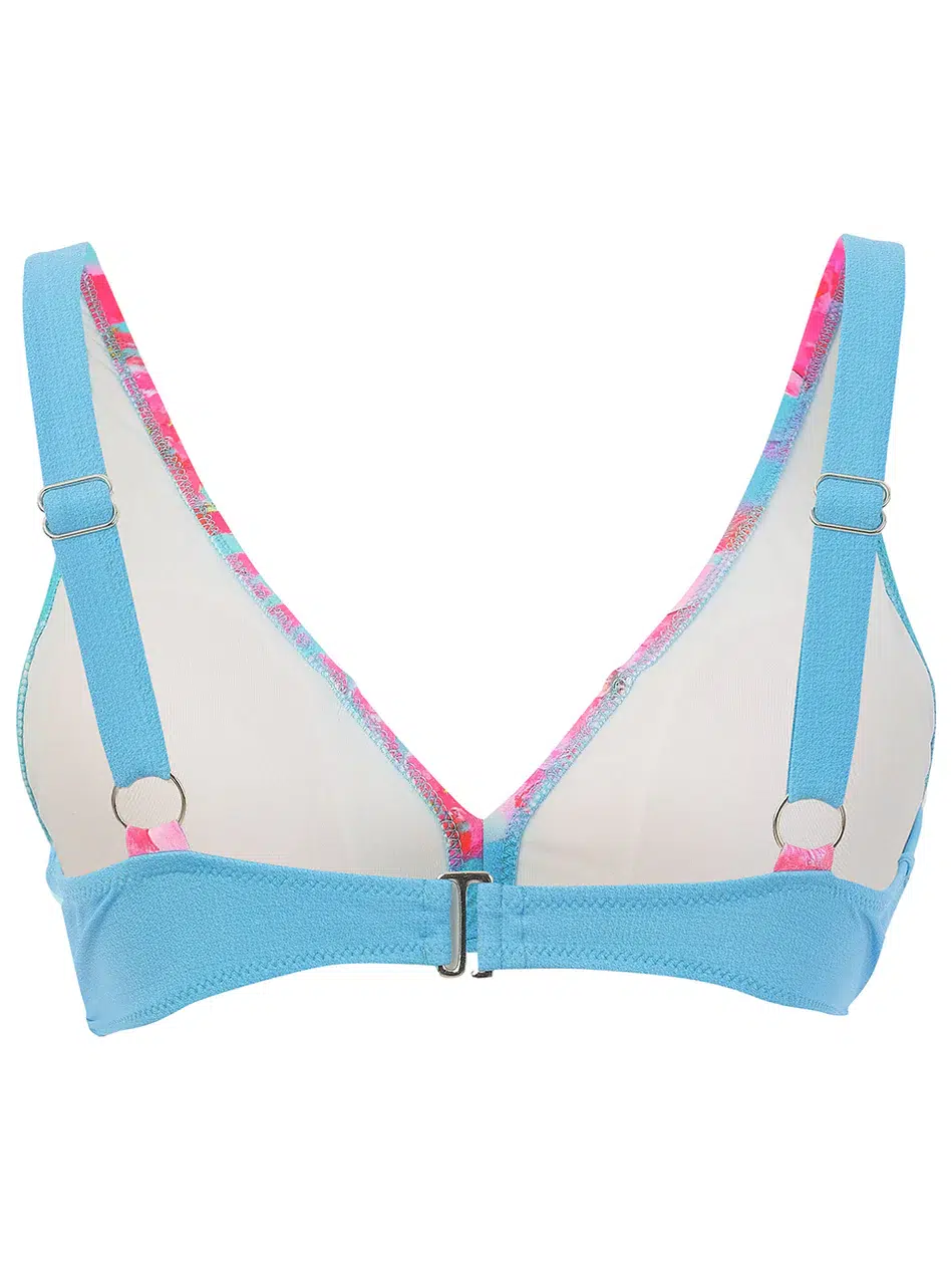 Dolcezza “Nyár Santoriniben” fürdőruha felső - acélkék, 4. kép | MyBerill Boutique