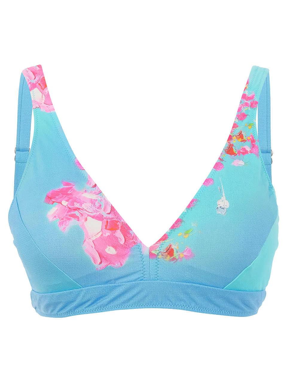 Dolcezza “Nyár Santoriniben” fürdőruha felső - acélkék, 3. kép | MyBerill Boutique