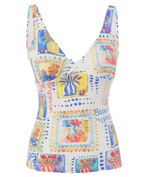 Dolcezza “Kézzel készített kertem” Tankini Felső
