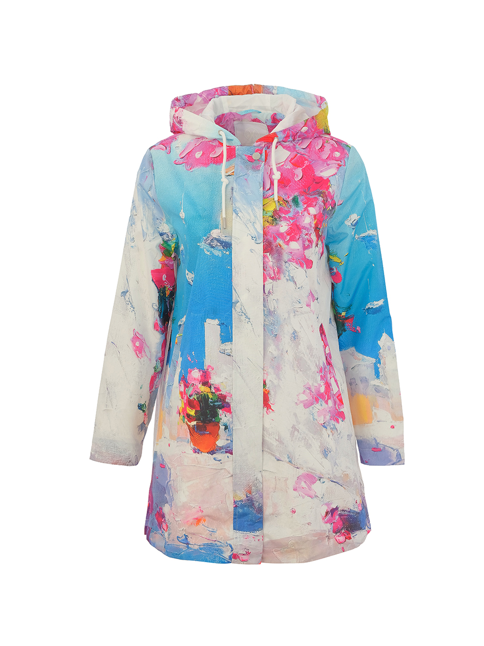 Dolcezza “Nyár Santoriniben” esőkabát - barna, 2. kép | MyBerill Boutique