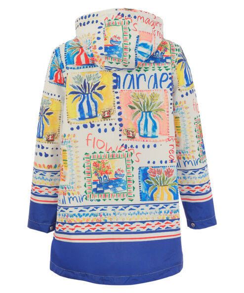 Dolcezza “A Kézzel készített kertem” esőkabát - cipzáras, 4. kép | MyBerill Boutique