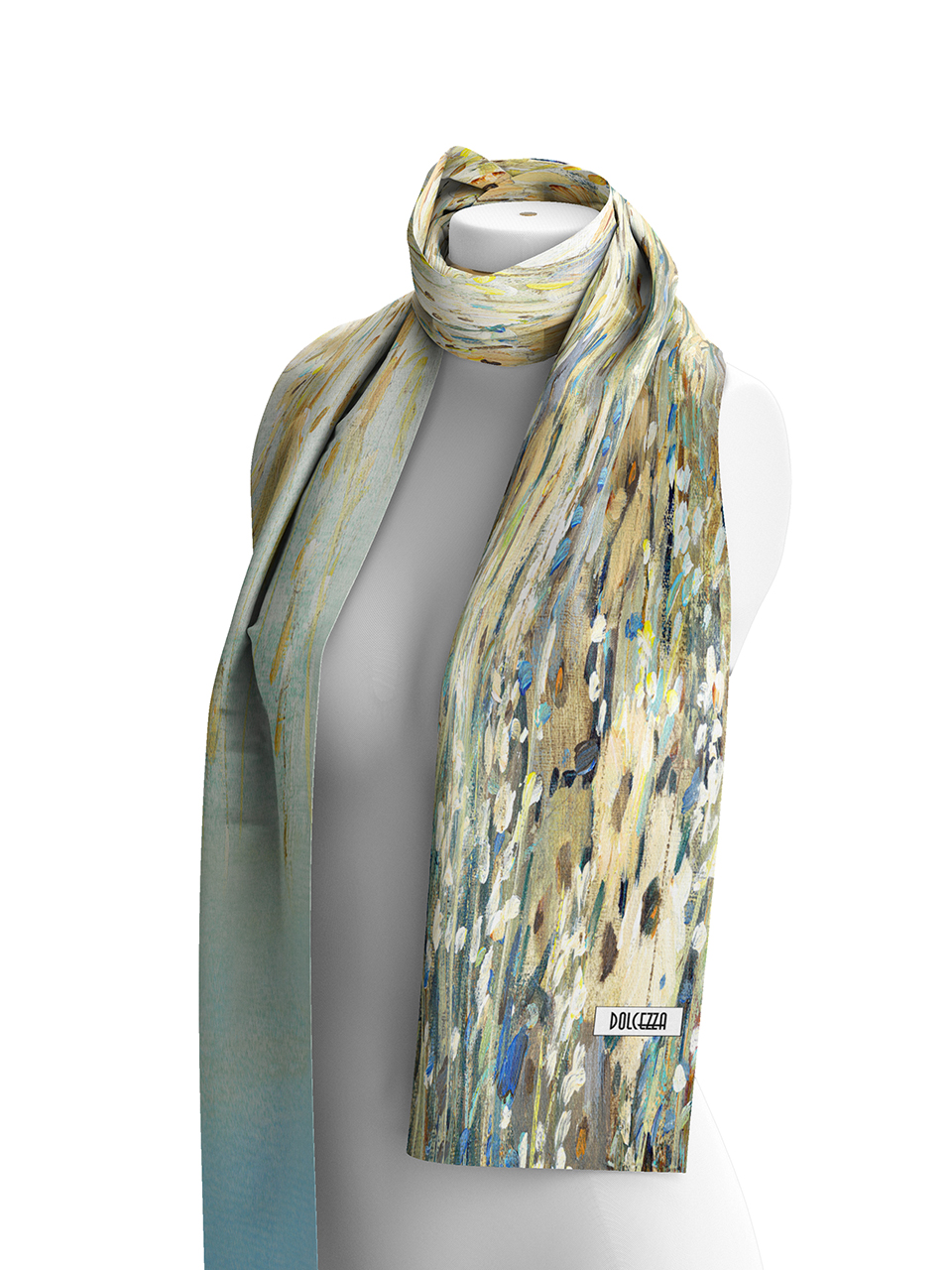 Dolcezza “Parti Virágok”sál - aquamarin | MyBerill Boutique