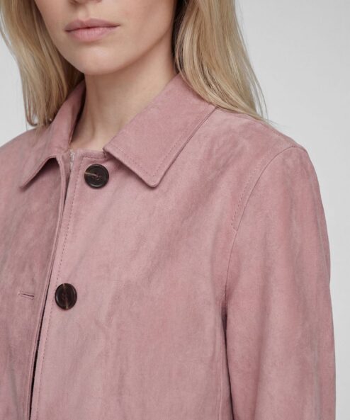 Rabe Velúr kabát gombos és oldalsó zsebekkel - galléros, 8. kép | MyBerill Boutique