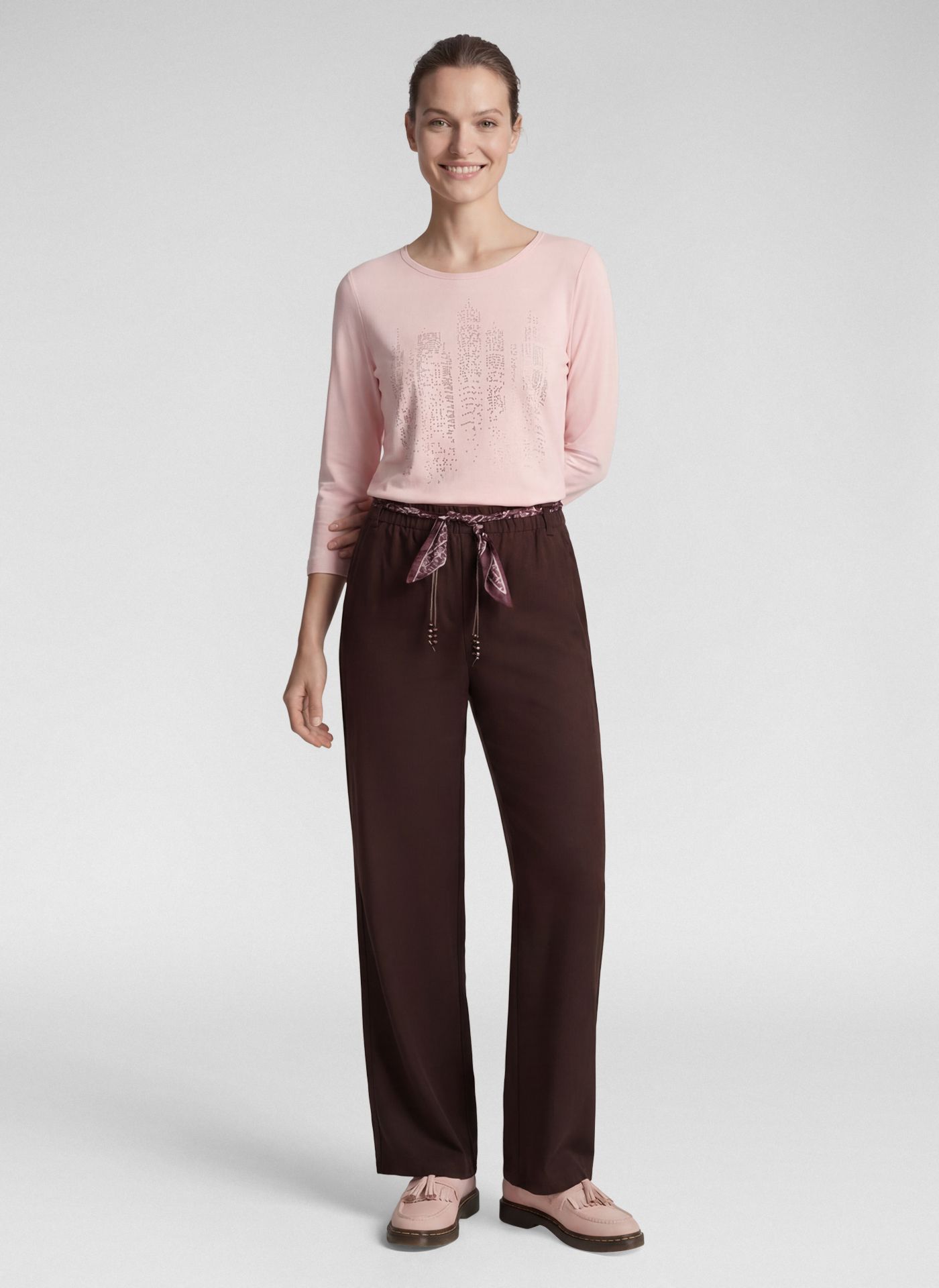 Rabe Pamut felső strasszos városképpel - 3/4-es ujjú, 8. kép | MyBerill Boutique