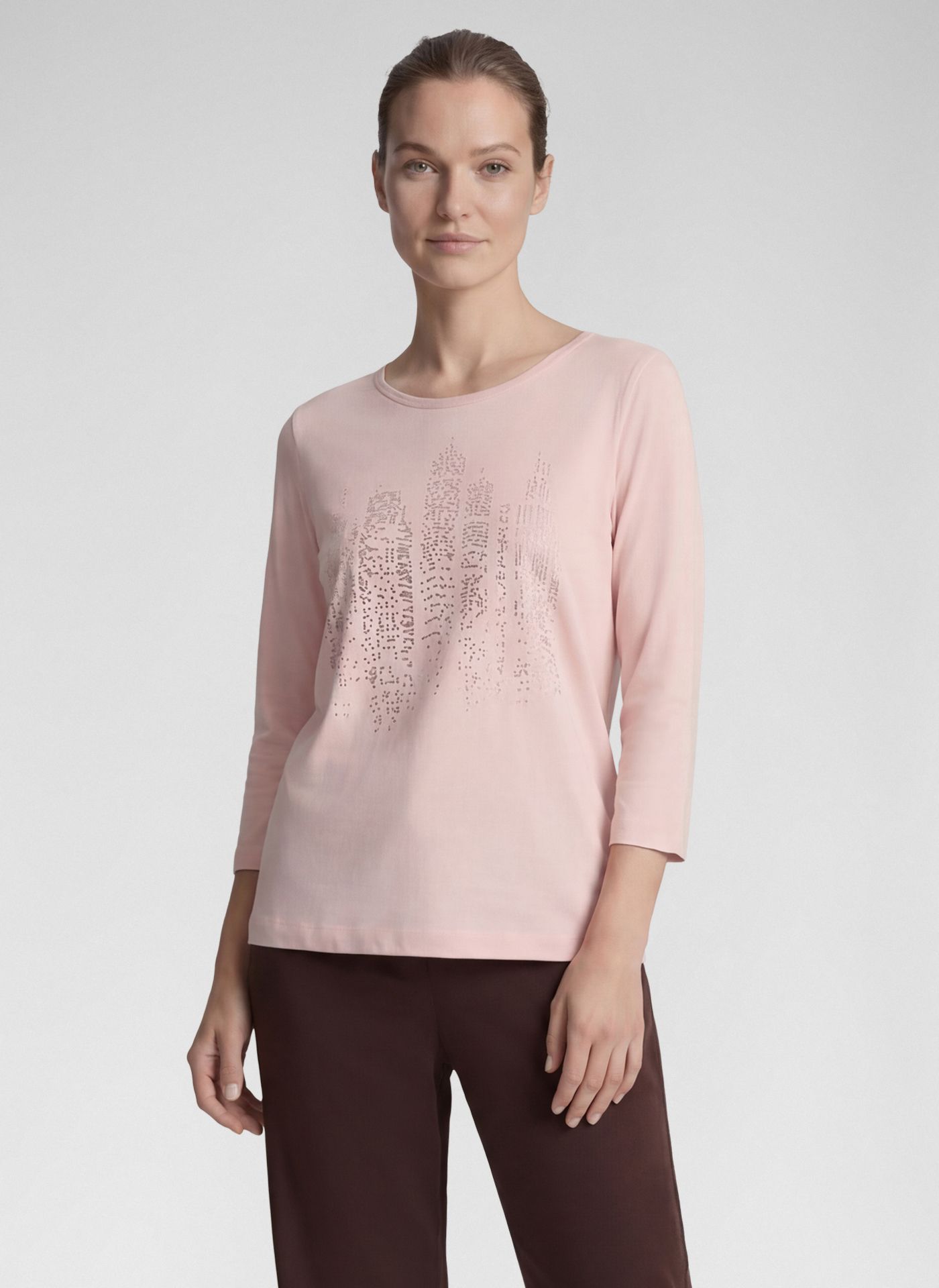 Rabe Pamut felső strasszos városképpel - 3/4-es ujjú, 2. kép | MyBerill Boutique