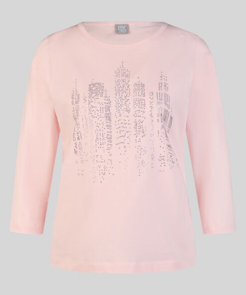 Rabe Pamut felső strasszos városképpel - 3/4-es ujjú, 5. kép | MyBerill Boutique