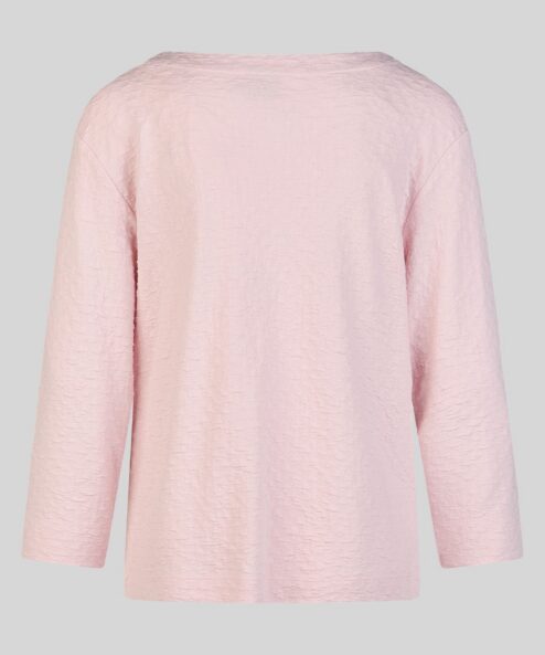 Rabe Texturált felső 3/4-es ujjal és kerek nyakkal - 3/4-es ujjú, 6. kép | MyBerill Boutique