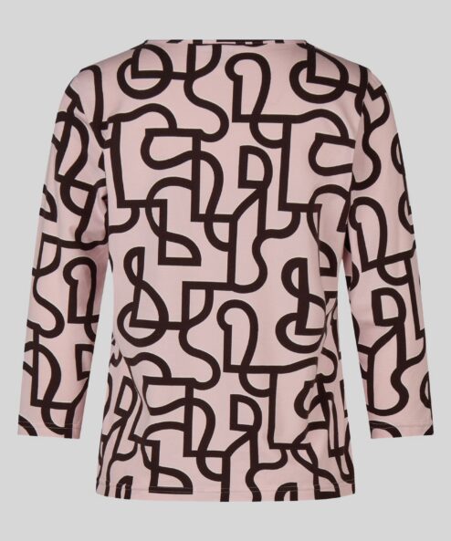 Rabe Grafikus felső absztrakt mintával - 3/4-es ujjú, 7. kép | MyBerill Boutique