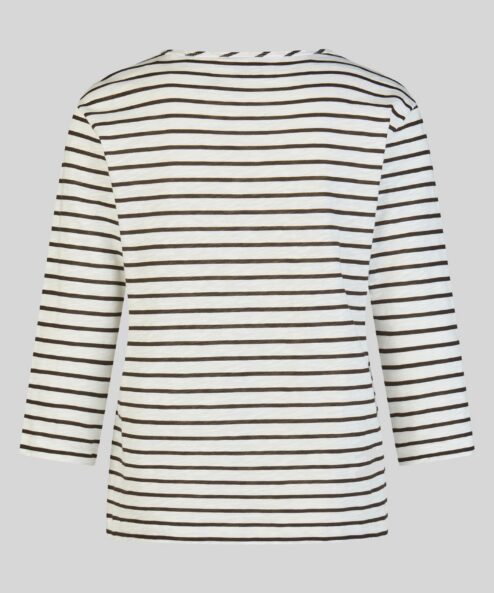 Rabe Csíkos felső divatos illusztrációval - 3/4-es ujjú, 6. kép | MyBerill Boutique
