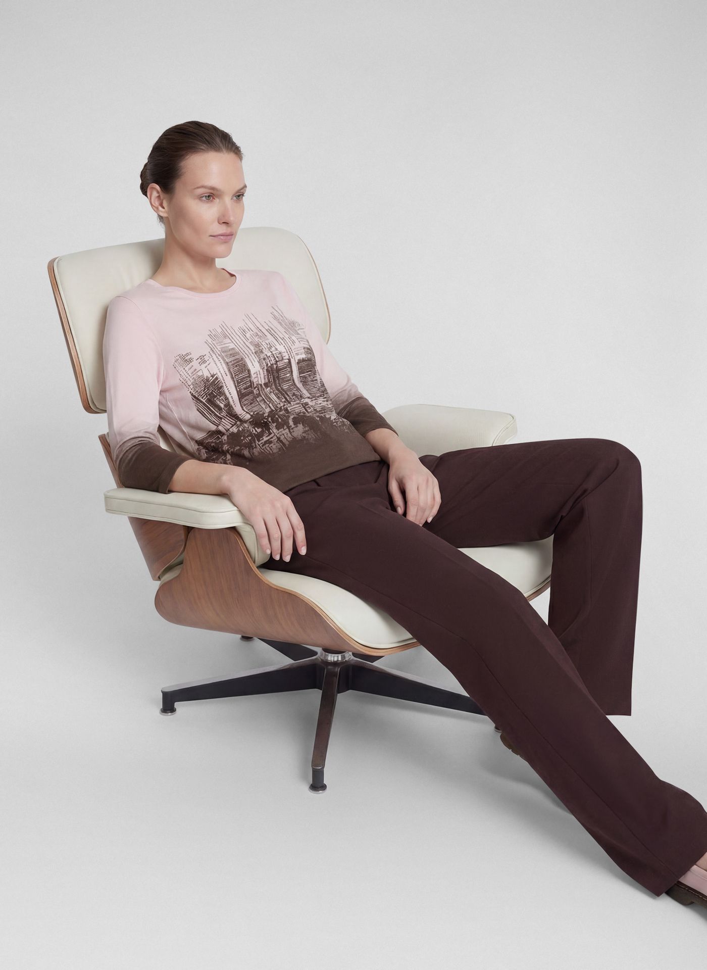 Rabe Városkép mintás felső strasszokkal - 3/4-es ujjú, 2. kép | MyBerill Boutique