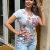 Dolcezza “Városi cirkusz”Felső - aquamarin | MyBerill Boutique