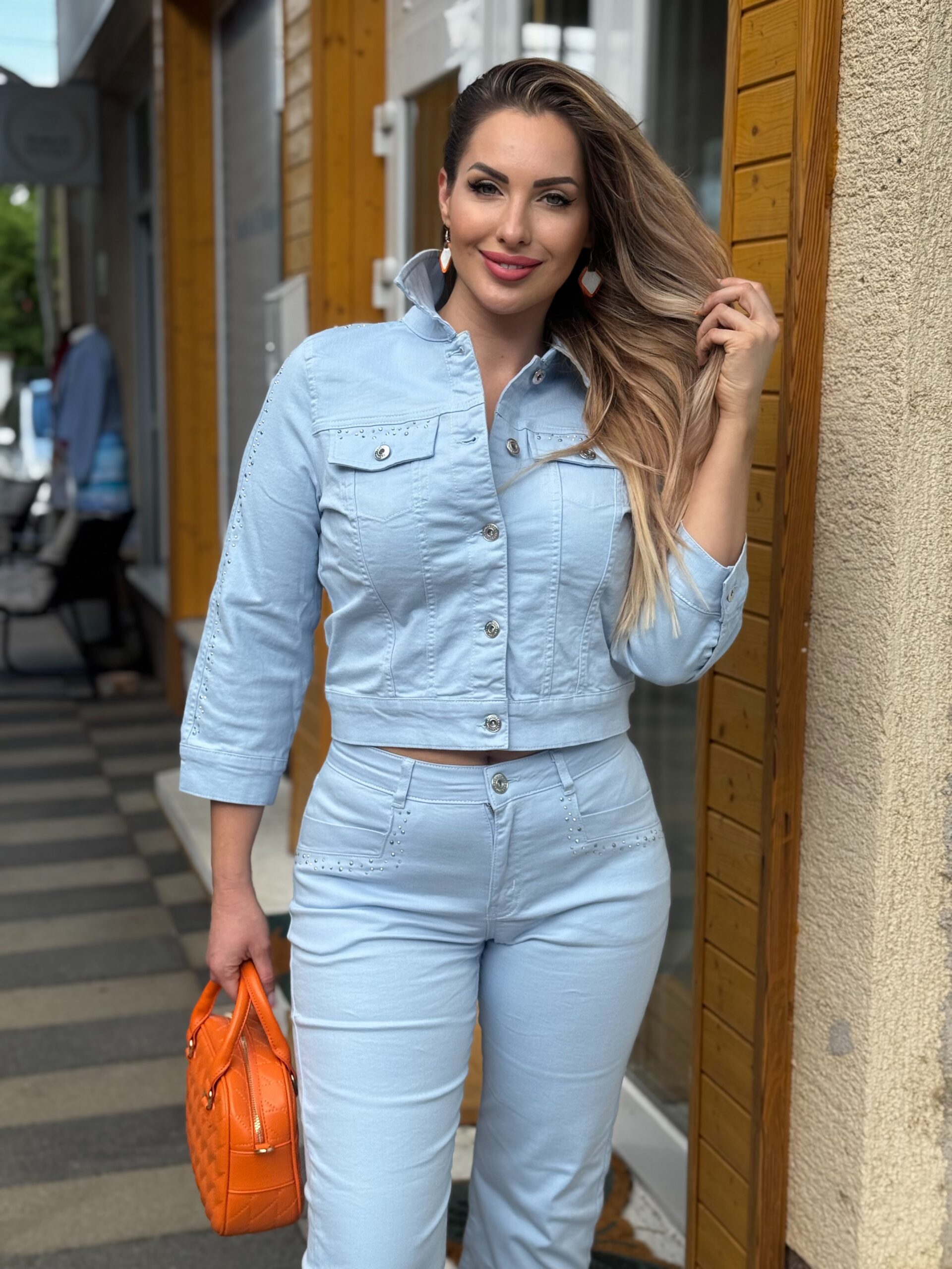 Dolcezza Jeans kabát világoskék - Dolcezza | MyBerill Boutique
