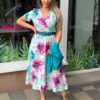 Mystic Day Gréti ruha rövid ujjú - Alkalmi ruha | MyBerill Boutique