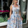 Mystic Day Bonbonetti ruha virágos - Alkalmi ruha | MyBerill Boutique