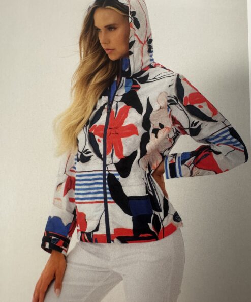 Dolcezza “Összefonódó” Esőkabát - acélkék, 3. kép | MyBerill Boutique