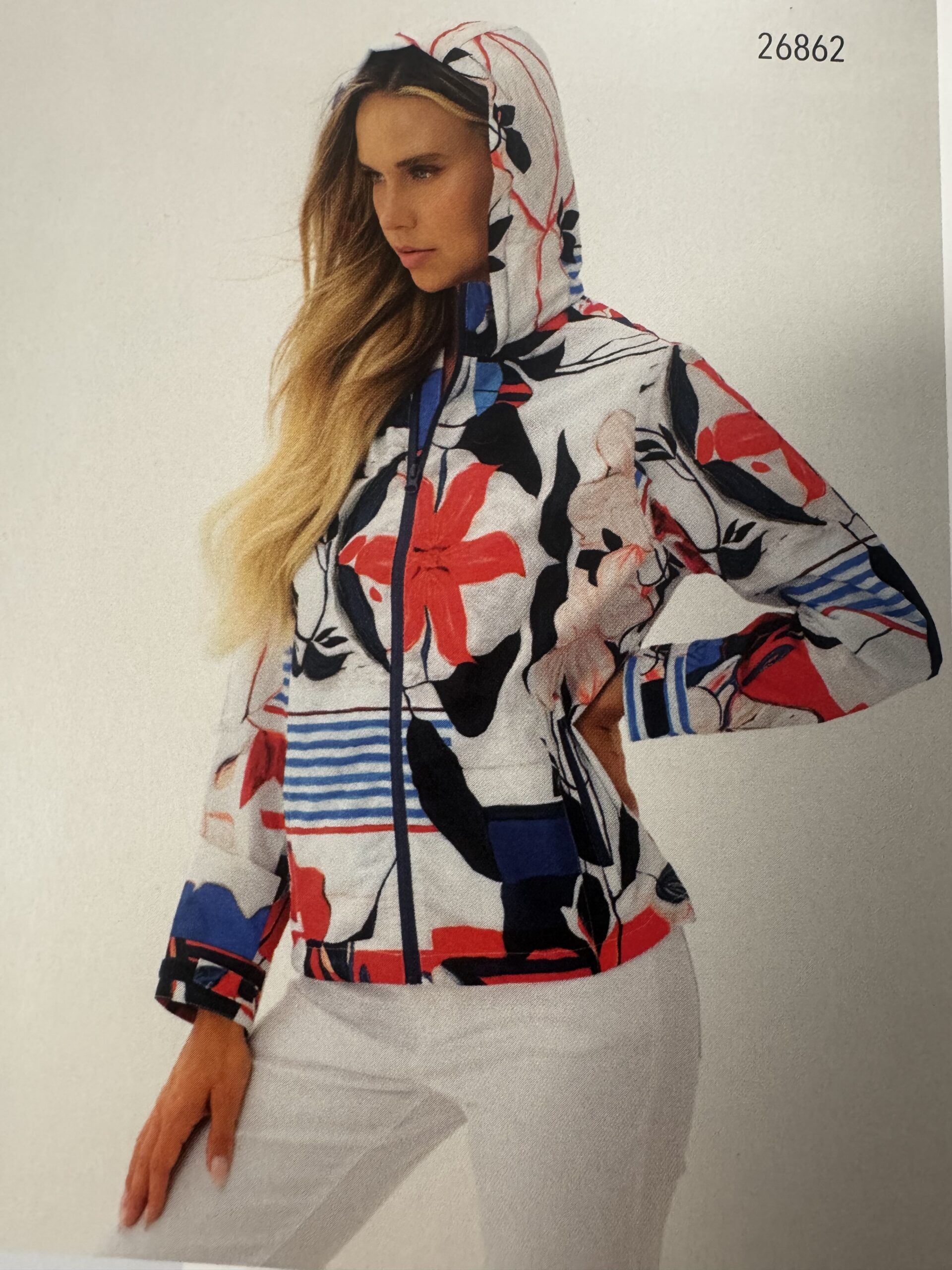 Dolcezza “Összefonódó” Esőkabát - acélkék, 3. kép | MyBerill Boutique