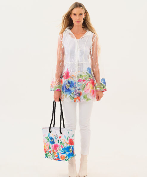 Dolcezza “Tavaszi Öröm” esőkabát - barna, 3. kép | MyBerill Boutique