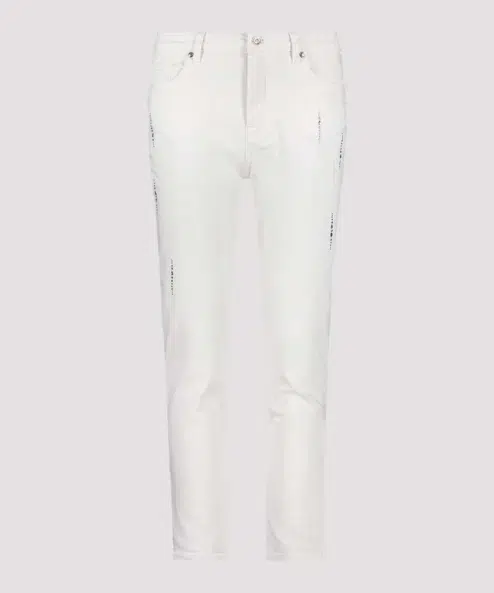 Monari fehér farmer 7/8 strasszos - fehér, 7. kép | MyBerill Boutique