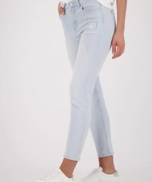 Monari világoskék farmer 7/8 strasszos - kék, 5. kép | MyBerill Boutique