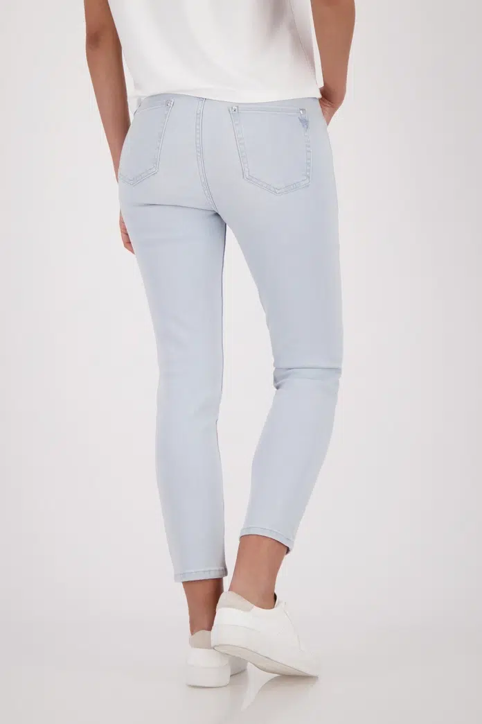 Monari világoskék farmer 7/8 strasszos - kék, 7. kép | MyBerill Boutique